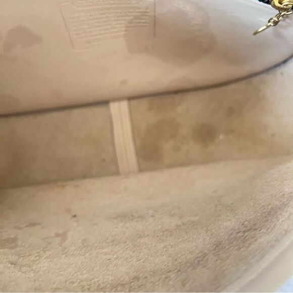 Vintage COACH City Bag Bone Leather Shoulder Crossbody Handbag - Picture 12 of 15